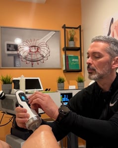 Dr. Patane treats a patient