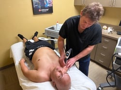 Dr. Kafrouni Treating a Patient