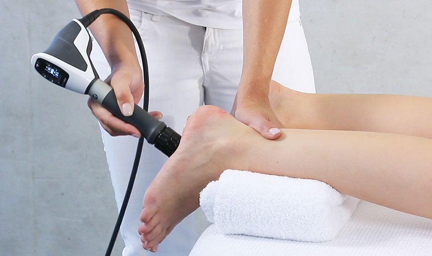 shockwave device for foot pain